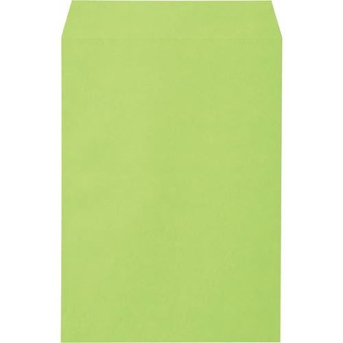 カラークラフト封筒　角２　グリーン　１００枚入画像