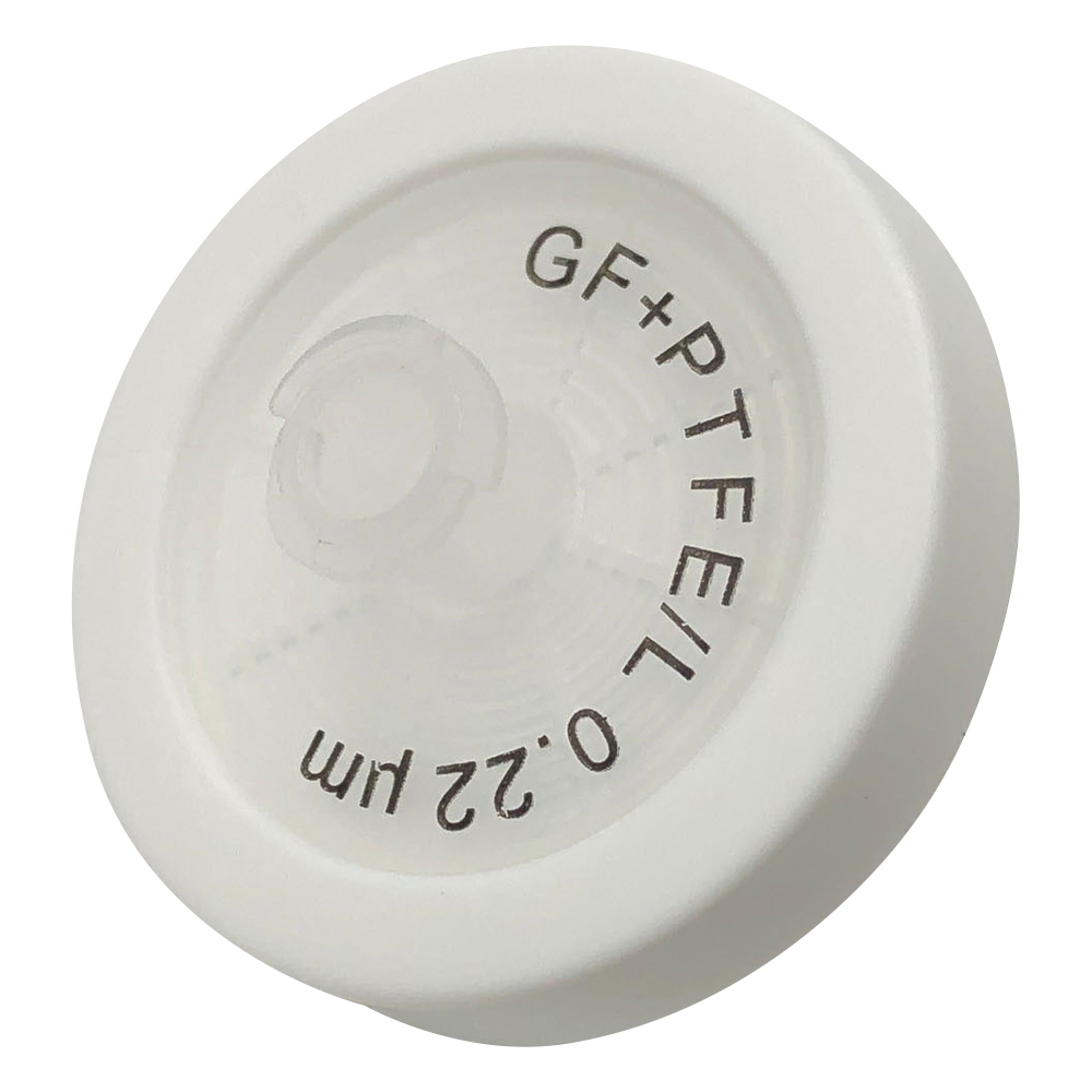 シリンジフィルター（プレフィルター付き） PTFE（四フッ化エチレン） φ25mm/0.22um 1箱（100個入）画像