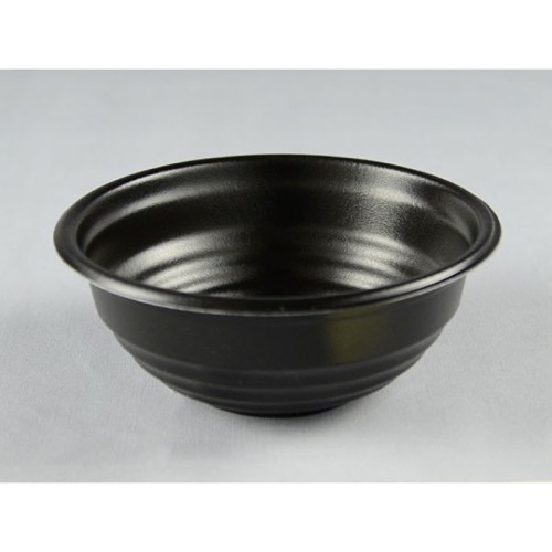 どんぶり容器 パックスタイル 耐熱どんぶり容器 YS丼 D-1 黒画像