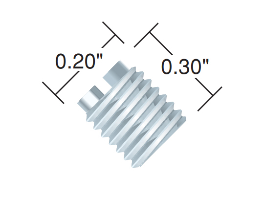 フラッシュナット　1/4-28　SST(10pk)画像