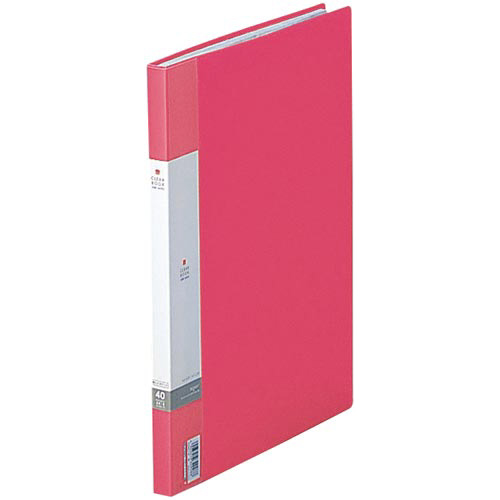 クリヤーブックサイドベンツ　Ａ４縦　赤×１０画像