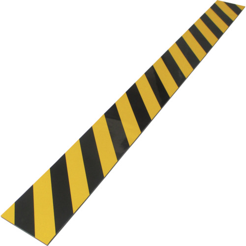 反射ﾄﾗｸｯｼｮﾝ 5mm×100mm×2m 黄/黒 1枚画像