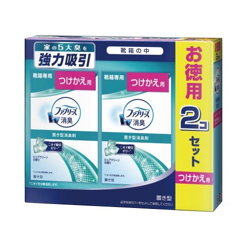 置き型ファブリーズ靴箱専用Ｐクリーン　かえ用２個Ｐ画像