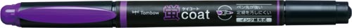 蛍光マーカー　蛍コート　紫　１０セット画像
