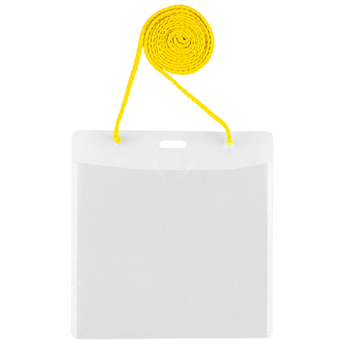 ｲﾍﾞﾝﾄ用 吊り下げ式 名札 ｲﾍﾞﾝﾄｻｲｽﾞ ｲｴﾛｰ 1ﾊﾟｯｸ(50個)画像