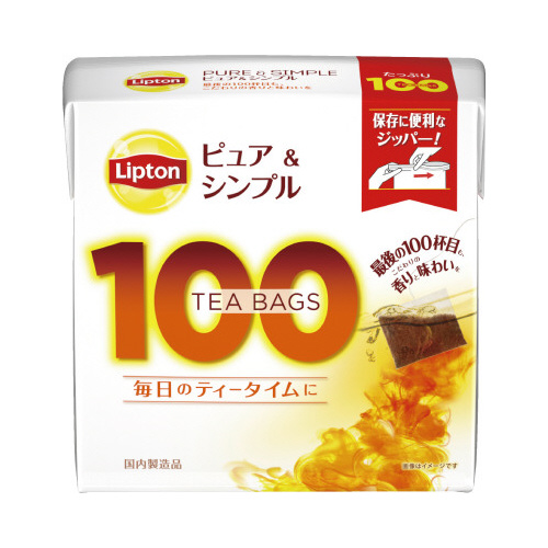 ピュア＆シンプルティー　１００Ｐ画像