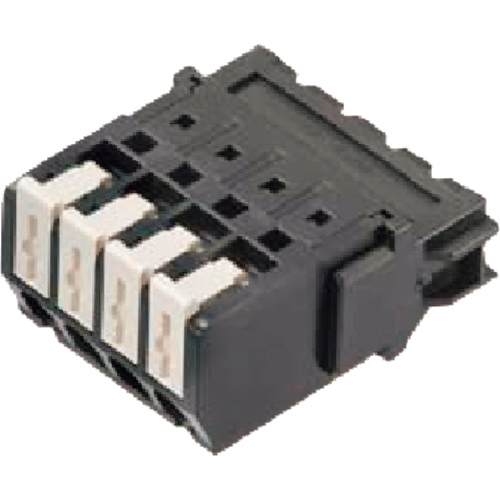 2ﾋﾟｰｽ型ｽｸﾘｭｰﾚｽ端子台 SL-4500-AJｼﾘｰｽﾞ 1個画像