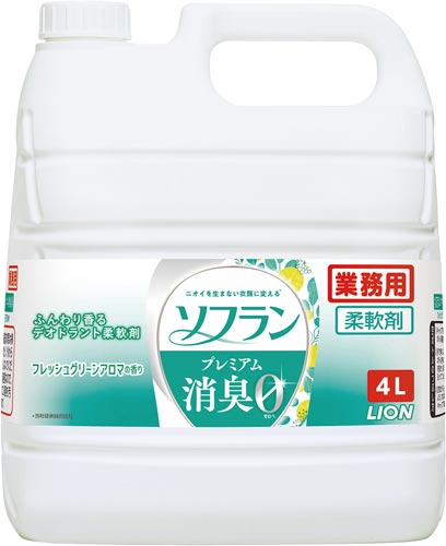 ソフランＰ消臭　Ｆグリーンアロマ　詰替４Ｌ×３画像