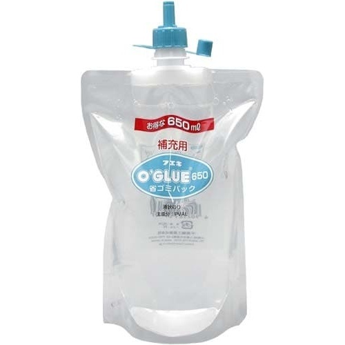 液状のりオーグルー　補充用　６５０ｍｌ６本画像