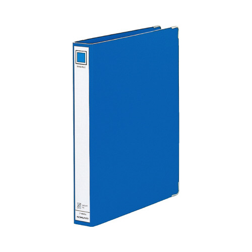 リングファイル　Ａ４縦２００枚収容　４穴　青画像