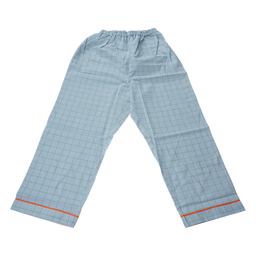 患者衣（ズボン・男女兼用）　59-481　ブルーM画像