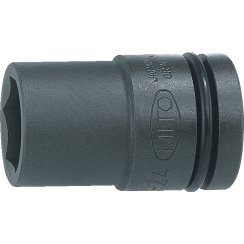 3/4　インパクトレンチ用　ソケットセミロング自動車タイヤ用薄肉24mm　1個画像