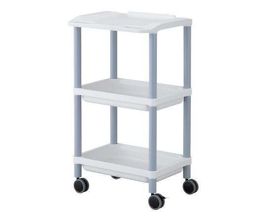 モバイルPCカート　532×445×950mm　グレー