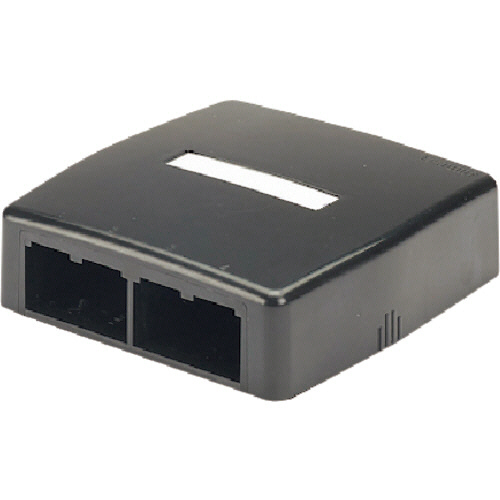 ﾛｰｾﾞｯﾄﾎﾞｯｸｽ ｼｬｯﾀｰなし 4口 黒 1個画像