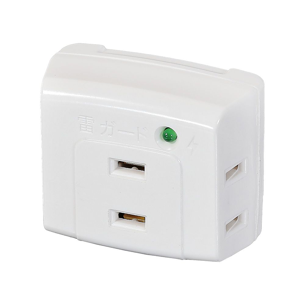 サージ付トリプルタップ画像