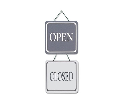 OPEN-CLOSED 200×200 グレー画像