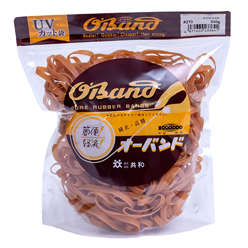 ｵｰﾊﾞﾝﾄﾞ #270 内径63.5mm 500g入 透明袋 1袋画像