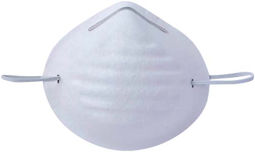 作業用マスク　カップ型　５０枚×５箱画像