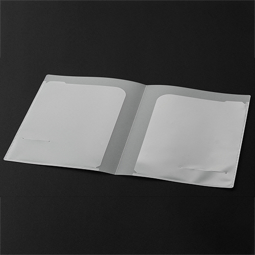 ｸﾘｱﾎﾟｹｯﾄﾎﾙﾀﾞｰ A4ﾀﾃ(見開きA3) 2ﾎﾟｹｯﾄ 1ｾｯﾄ(60枚)画像