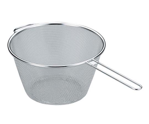 18-8 ラスティア ボイルストレーナー足付(14メッシュ)25cm L-0840画像
