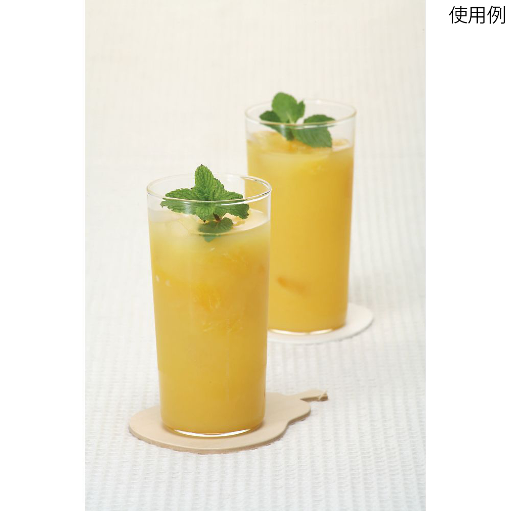 耐熱タンブラー 300 1箱（6個入） 透明なタンブラーが並んでいる様子、上部が広がっているデザイン