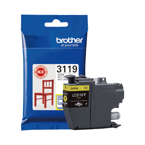 純正インク　ＬＣ３１１９Ｙ　イエロー