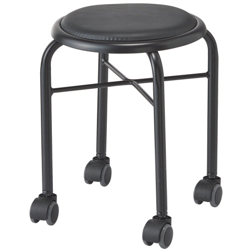 ｷｬｽﾀｰｽﾂｰﾙﾎﾞﾝ ﾌﾞﾗｯｸ/ﾌﾞﾗｯｸ 1脚画像