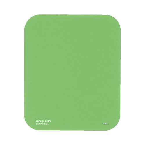 マウスパッド　再生ＰＰタイプ　クリアグリーン