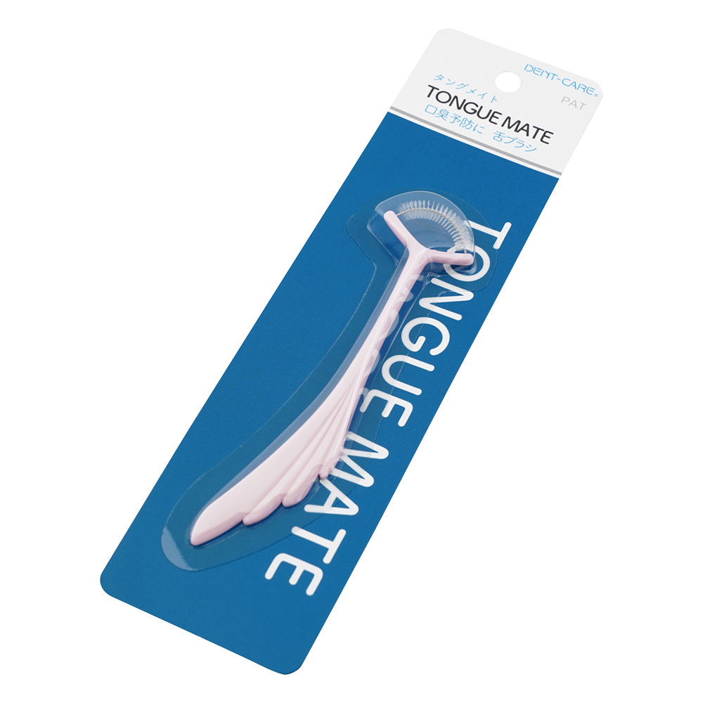 タングメイト（舌ブラシ）　ピンク　やわらかめ画像