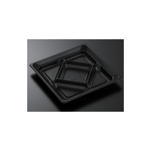 中央化学 弁当容器 CT 香旬 K21F BK 本体画像