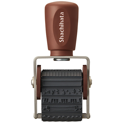 回転ﾃﾞｺﾚｰｼｮﾝｽﾀﾝﾌﾟ 手書き飾り 1個画像