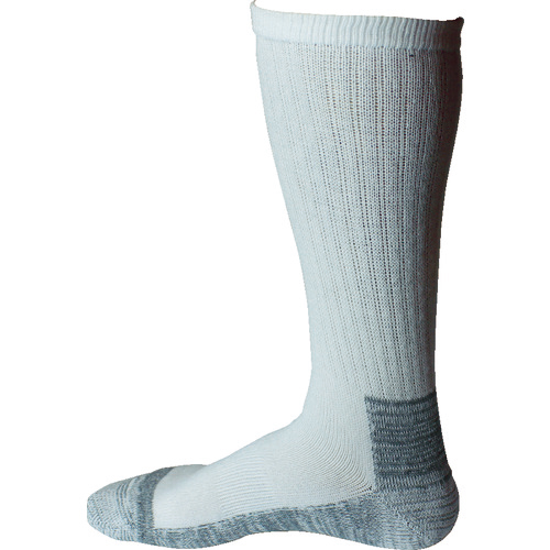 ｽﾄﾛﾝｸﾞｿｯｸｽ 底力ﾀｲﾌﾟ ﾎﾜｲﾄ×ｸﾞﾚｰ 先丸 1ﾊﾟｯｸ(2足)