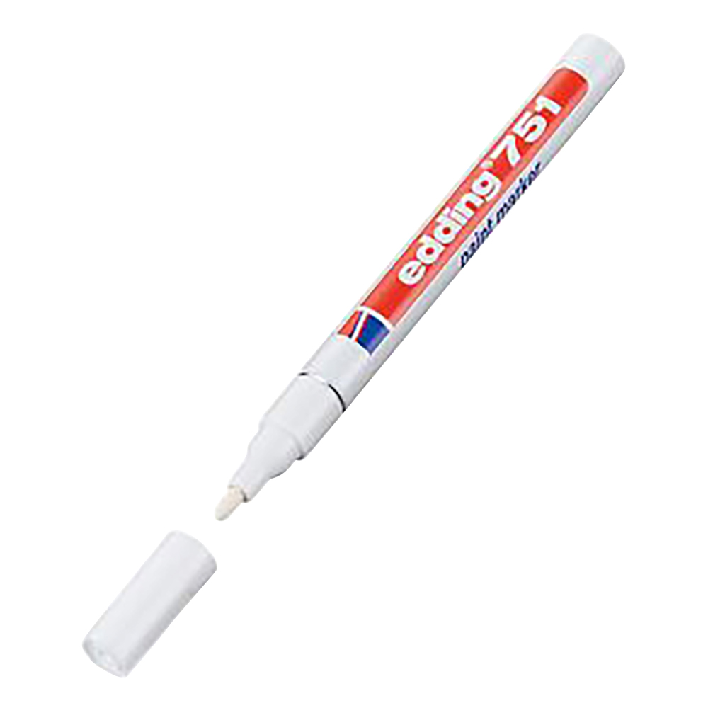 ペイントマーカー（耐熱・耐アセトン）　φ1～2mm　白