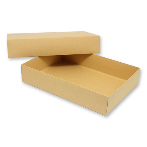 タオルケットなどの包装に！ナチュラルな風合いのギフトボックス