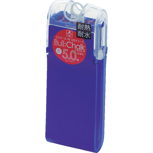 ﾋﾞﾙﾁｮｰｸ 赤 Buil:Chalk 1箱(10本)画像