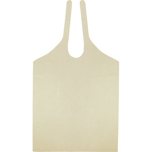 PE食事用ｴﾌﾟﾛﾝ ﾀｲｵﾝﾀｲﾌﾟ ｲｴﾛｰ 1ｾｯﾄ(500枚:50枚×10箱)画像