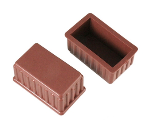 脚キャップ 53×32×25mm 茶 1パック（2個入）画像
