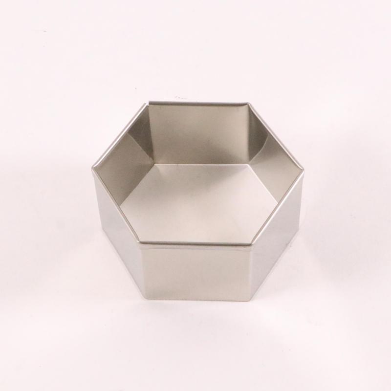 製菓用型 たかもりの18-8パテ抜 亀甲 No.10 82mm たかもり画像