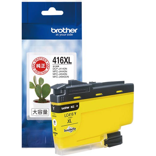 純正インク　ＬＣ４１６ＸＬＹ　イエロー画像