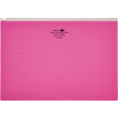 AQUA DROPs ｸﾘﾔｰｹｰｽ A4ﾖｺ 赤 1枚画像