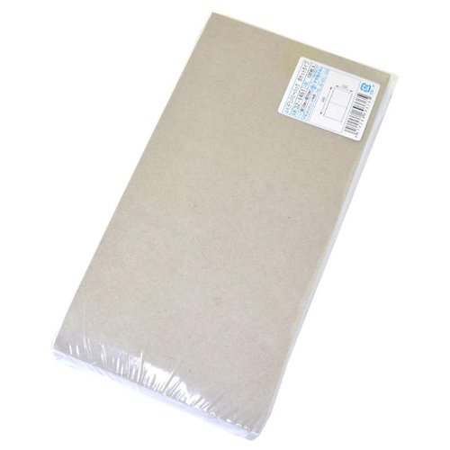 梱包用品 32-1451 デリバリーパック ポケットタイプ 100枚入 ササガワ 透明なパッケージに収められた100枚の薄い梱包資材が整然と並んでいる様子