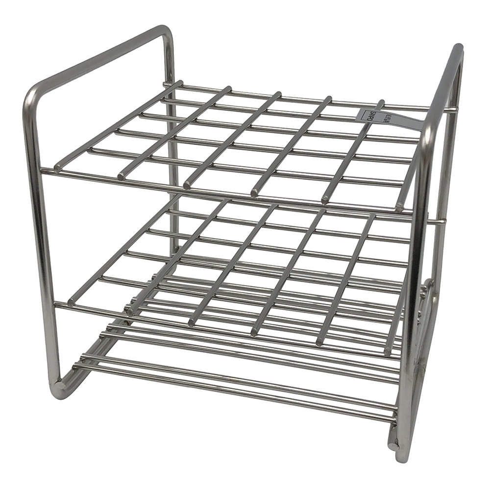 ステンレス試験管立　配列：5×5　サイズ：□18.5mm画像