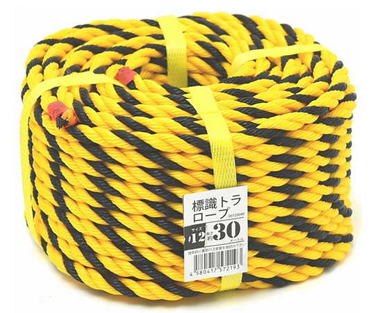 標識トラロープ　#12×30m