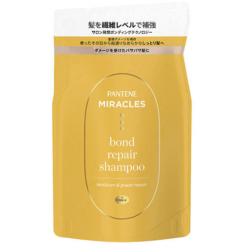 ﾊﾟﾝﾃｰﾝ ﾐﾗｸﾙｽﾞ ﾎﾞﾝﾄﾞﾘﾍﾟｱｼﾘｰｽﾞ ﾓｲｽﾁｬｰ&ﾊﾟﾜｰﾘﾍﾟｱ ｼｬﾝﾌﾟｰ 詰替 350g 1個画像