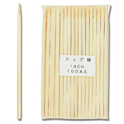 ドッグ棒 18cm 1袋(100本入)画像