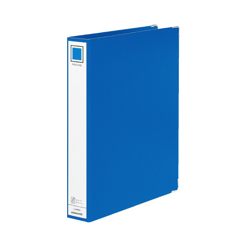 リングファイル　Ａ４縦３１０枚収容　４穴　青画像