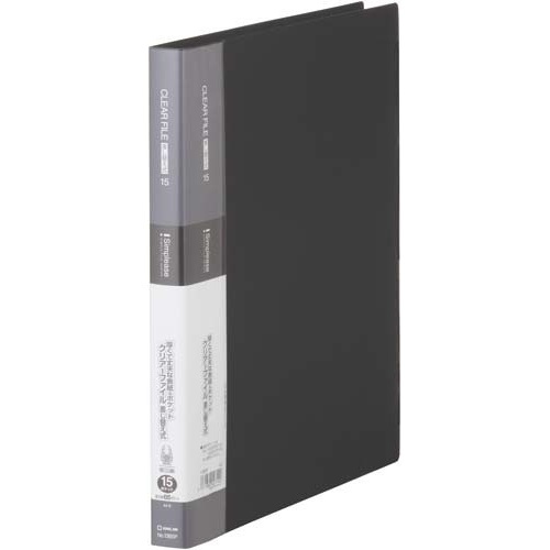 シンプリーズクリアーＦ差替式黒Ａ４縦背幅２５ｍｍ画像