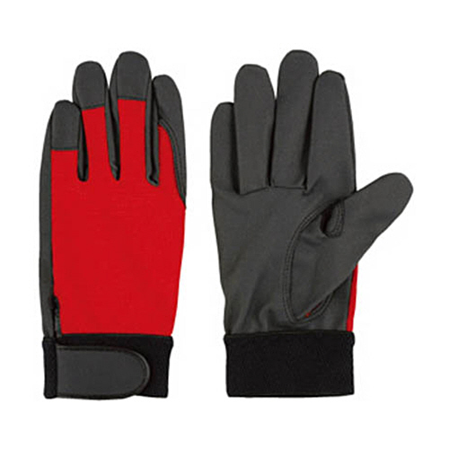 作業手袋 甲ﾒﾘﾔｽ袖口ﾏｼﾞｯｸﾊﾞﾝﾄﾞ式 ﾊﾝﾄﾞﾊﾞﾘｱ #20 M寸 1双画像