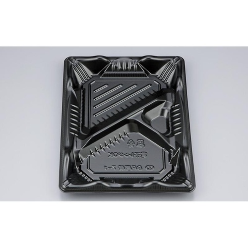 シーピー化成 弁当容器 BF恵味7-1 黒 本体(N)画像