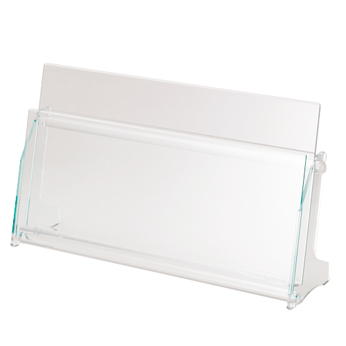 卓上ﾊﾟﾝﾌﾚｯﾄｽﾀﾝﾄﾞ ｱｸﾘﾙﾌﾚｰﾑ A4 2列1段 1個画像